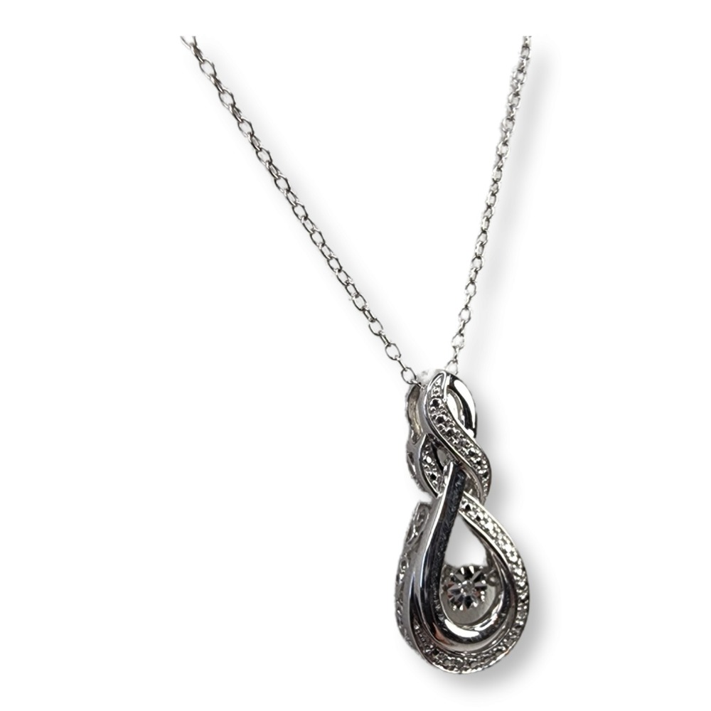 Sterling Silver 925 Diamond Pendant with Chain Necklace‎ O.C. Tanner Jewelry Co.